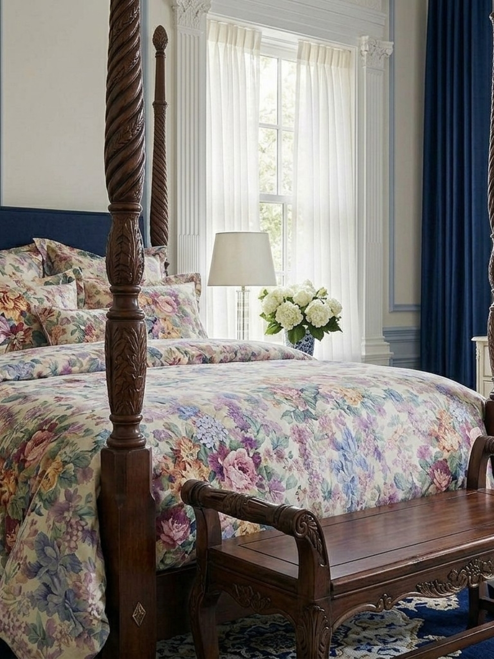 Ralph Lauren Allison Full/Queen Comforter Vintage 1990's